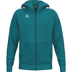 Erima Cmpt Wings Hooded Full Zip Kinderen - Tahitian Blue