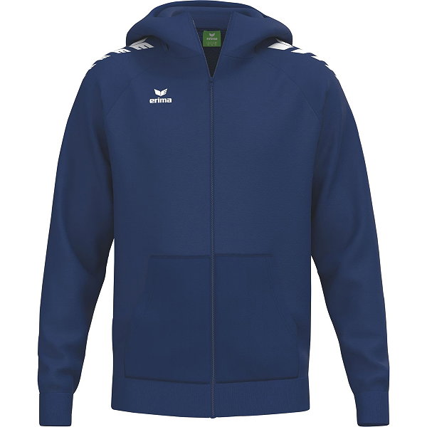 Erima Cmpt Wings Hooded Full Zip Enfants - New Navy