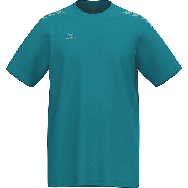 Erima Cmpt 3 Wings T-Shirt Kinder - Tahitian Blue / Mintgrün