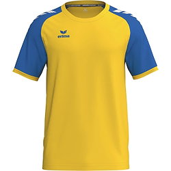 Erima Wings Maillot À Manches Courtes Hommes - Jaune / New Royal