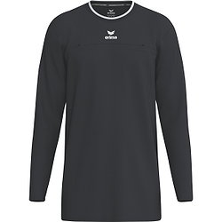 Erima Referee Scheidsrechtersshirt Lange Mouw Heren - Zwart