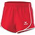 Erima Performance Shorts Mit Innenslip Damen - Rot / Weiß