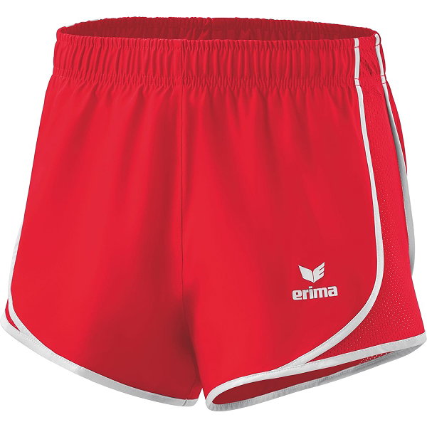 Erima Performance Shorts Mit Innenslip Damen - Rot / Weiß
