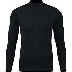 Jako Skinbalance 2.0 Maillot À Col Relevé Hommes - Noir