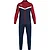 Jako Iconic Survêtement Polyester Hommes - Marine / Rouge Chili