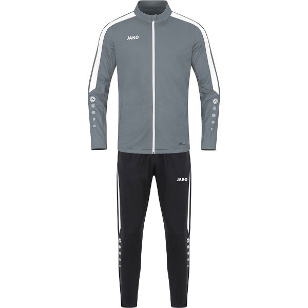 Jako Power Trainingspak Polyester Dames - Steengrijs