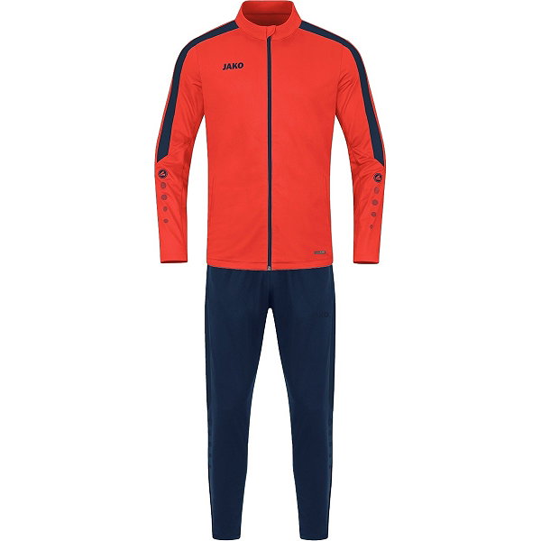 Jako Power Survêtement Polyester Femmes - Flame / Marine