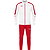 Jako Power Survêtement Polyester Femmes - Blanc / Rouge