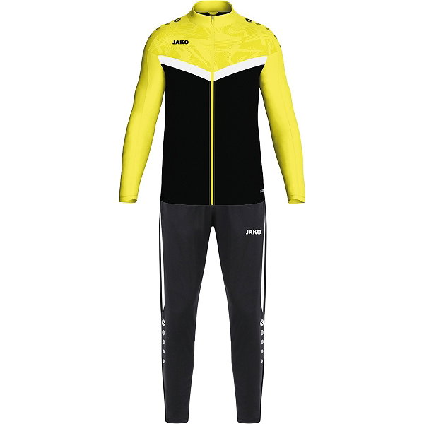Jako Iconic Survêtement Polyester Enfants - Noir / Jaune Tendre
