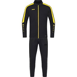 Jako Power Trainingspak Polyester Kinderen - Zwart / Citroen