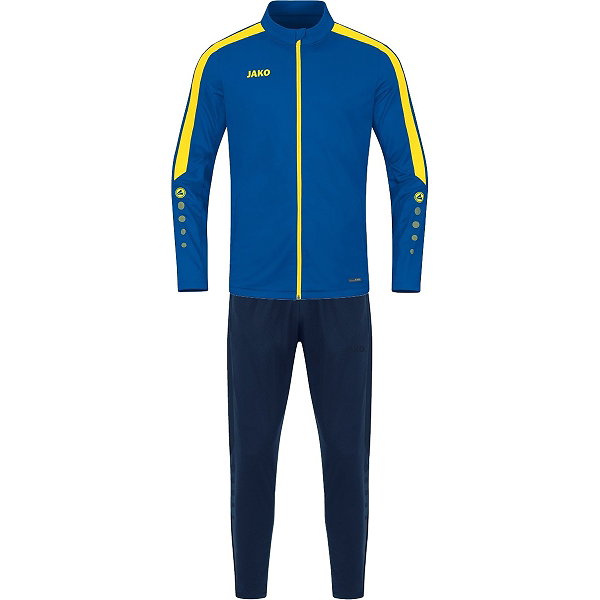 Jako Power Trainingsanzug Polyester Kinder - Royal / Citro