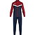 Jako Iconic Survêtement Polyester Enfants - Marine / Rouge Chili