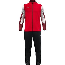 Jako Dynamic Trainingspak Polyester Heren - Rood / Wit / Donkerrood