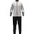Jako Dynamic Trainingsanzug Polyester Herren - Hellgrau / Weiß / Grau