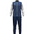 Jako Dynamic Survêtement Polyester Enfants - Bleu Nuit / Blanc / Gris Clair