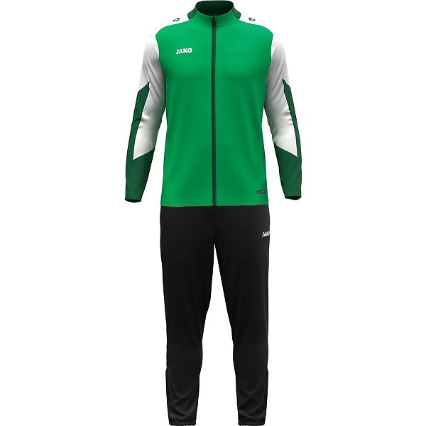 Jako Dynamic Survêtement Polyester Enfants - Vert / Blanc / Vert Foncé