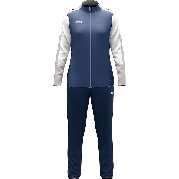 Jako Dynamic Trainingsanzug Polyester Damen - Nightblue / Weiß / Hellgrau