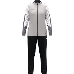 Jako Dynamic Trainingspak Polyester Dames - Lichtgrijs / Wit / Grijs