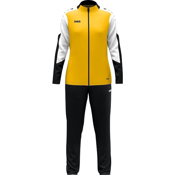 Jako Dynamic Survêtement Polyester Femmes - Jaune / Blanc / Noir