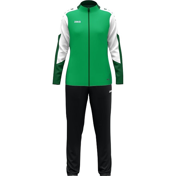 Jako Dynamic Survêtement Polyester Femmes - Vert / Blanc / Vert Foncé