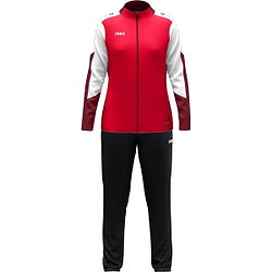Jako Dynamic Survêtement Polyester Femmes - Rouge / Blanc / Tango Rouge
