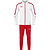 Jako Power Trainingsanzug Polyester Mit Kapuze Herren - Weiß / Rot
