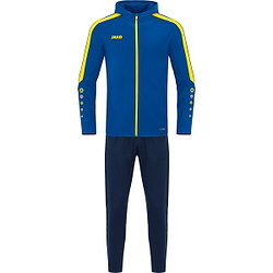 Jako Power Polyesterpak Met Kap Dames - Royal / Citroen