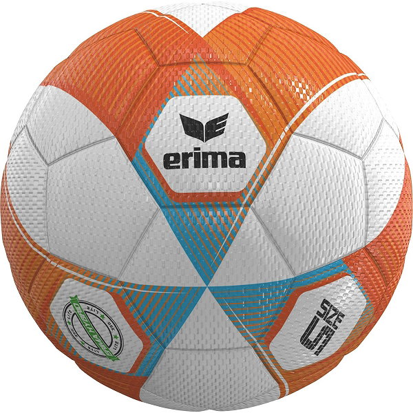 Erima Hybrid Lite 350 (Size 5) Ballon Light - Néon Orange / Curaçao