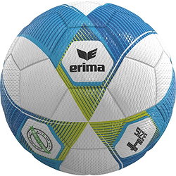 Erima Hybrid Lite 290 (Size 4) Ballon Light - Curaçao / Lime