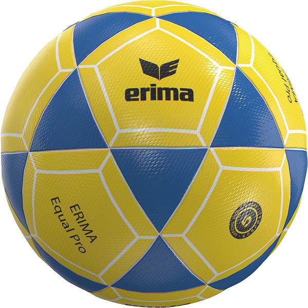 Erima Equal Pro (Size 5) Korfball - Jaune / Bleu / Blanc