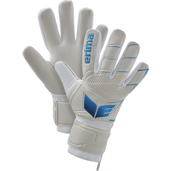 Erima Aeroclaw Protect Gants De Gardien - Blanc / Curaçao