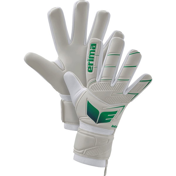 Erima Aeroclaw New Talent Gants De Gardien Hommes - Blanc / Columbia