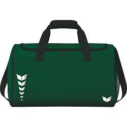 Erima Intro Line (Size Large) Sac De Sport Avec Poches Latérales - Emeraude