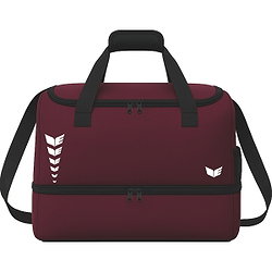Erima Intro Line (Size Medium) Sporttas Met Bodemvak - New Bordeaux
