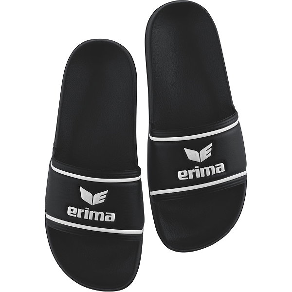 Erima Ts Erilette Badslipper - Zwart / Wit