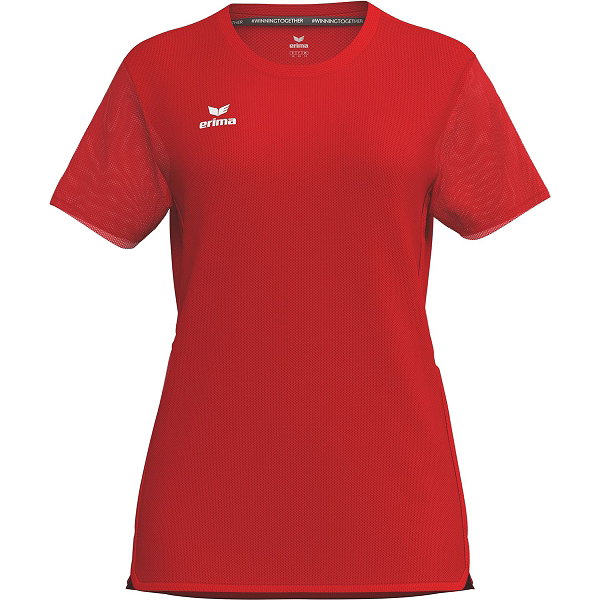 Erima T&F Wings Funktions T-Shirt Damen - Rot / Bordeaux