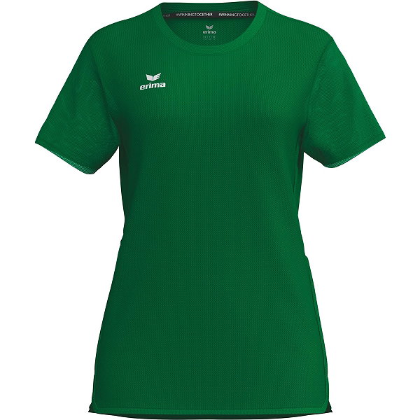 Erima T&F Wings Functioneel T-Shirt Dames - Smaragd / Green Gecko