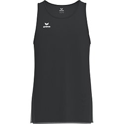 Erima T&F Wings Singlet Hommes - Noir / Blanc