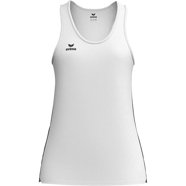 Erima T&F Wings Singlet Dames - Wit / Zwart