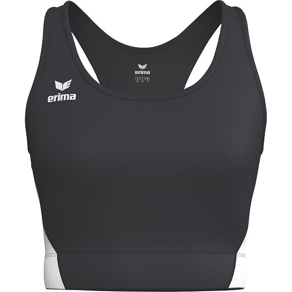 Erima T&F Wings Bh Damen - Schwarz / Weiß