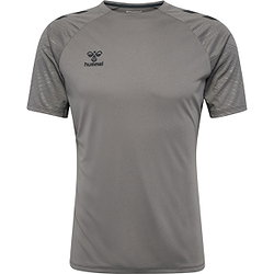 Hummel Pro Training T-Shirt Heren - Grijs