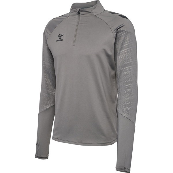 Hummel Pro Training Ziptop Hommes - Gris