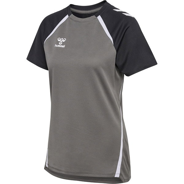 Hummel Lead 2.0 Maillot Manches Courtes Femmes - Gris / Asphalte