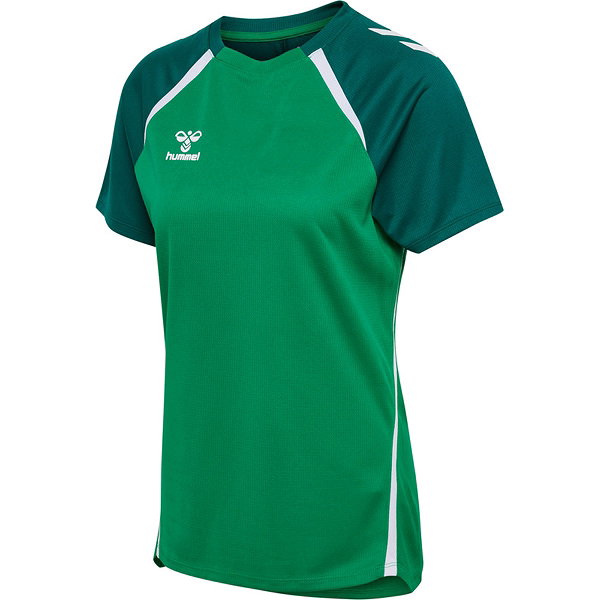 Hummel Lead 2.0 Trikot Kurzarm Damen - Grün / Dunkelgrün
