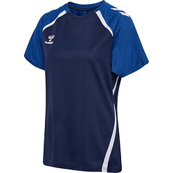 Hummel Lead 2.0 Maillot Manches Courtes Femmes - Marine / Royal