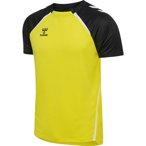 Hummel Lead 2.0 Maillot Manches Courtes Enfants - Jaune / Noir