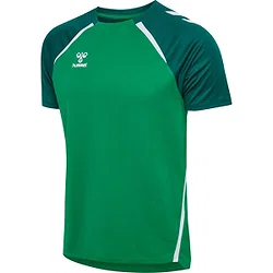 Hummel Lead 2.0 Maillot Manches Courtes Enfants - Vert / Vert Foncé