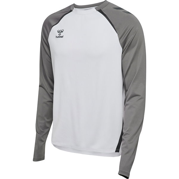 Hummel Lead 2.0 Sweat Enfants - Blanc / Gris