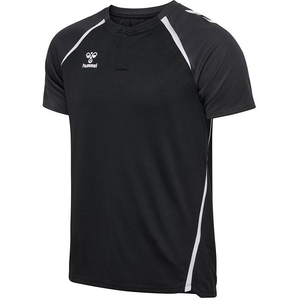 Hummel Lead 2.0 Polo Hommes - Noir / Asphalte