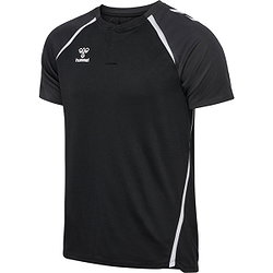 Hummel Lead 2.0 Polo Hommes - Noir / Asphalte